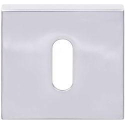 Sleutelplaatje SQUARE LSQBN50 - gepolijst RVS