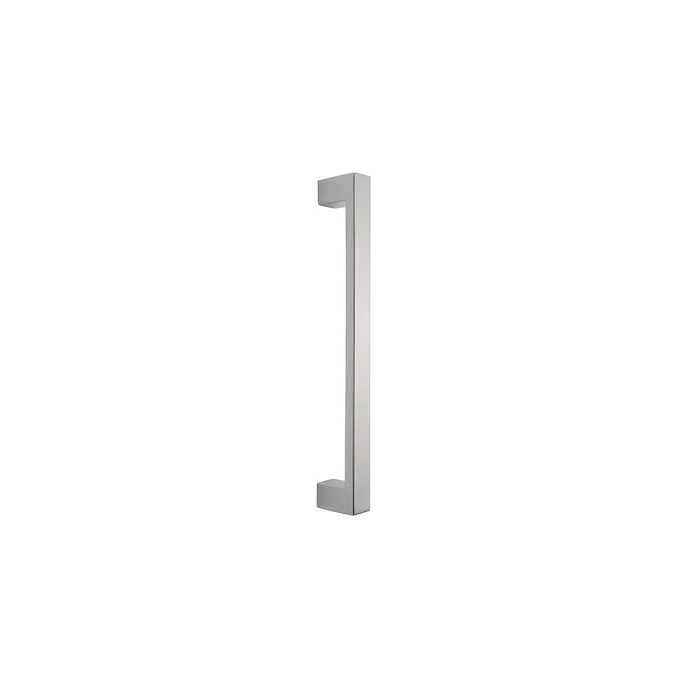 Greep SQUARE LSQ1045A PS 600 mm h.o.h. incl. doorgaande bevestiging - mat roestvast staal