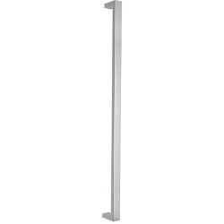 Greep SQUARE LSQ1055A PS 600 mm h.o.h. incl. doorgaande bevestiging - mat roestvast staal