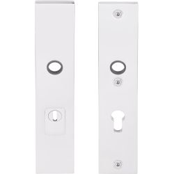 SQUARE LSQSM-50KT massieve veiligheidsschilden met kerntrekbeveiliging kruk/kruk SKG*** PC55 - gepolijst RVS