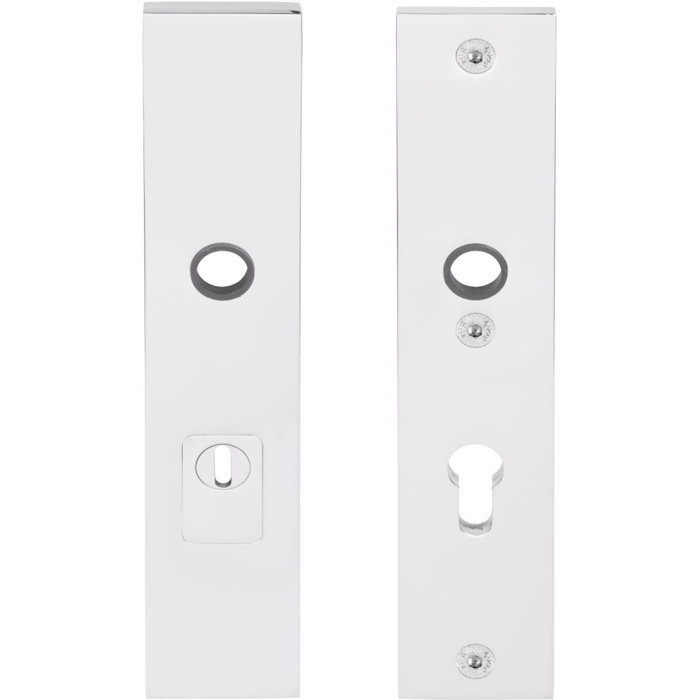 SQUARE LSQSM-50KT massieve veiligheidsschilden met kerntrekbeveiliging kruk/kruk SKG*** PC72 - gepolijst RVS