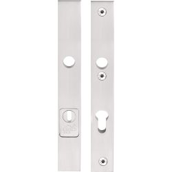 SQUARE LSQSM-28KT massieve veiligheidsschilden met kerntrekbeveiliging kruk/kruk SKG*** PC55 - mat RVS