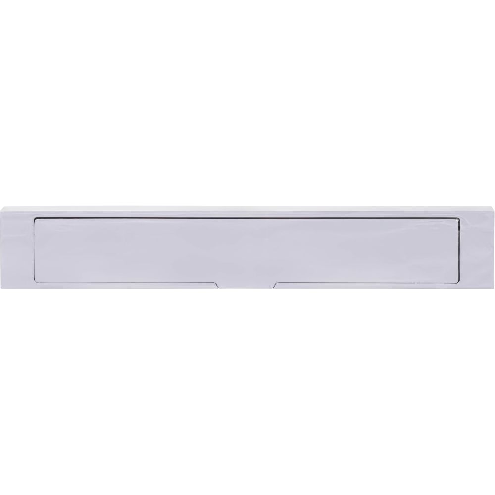 Buitenbriefplaat SQUARE LSQ380 - gepolijst RVS