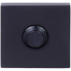 Beldrukker SQUARE LSQ50 - mat zwart