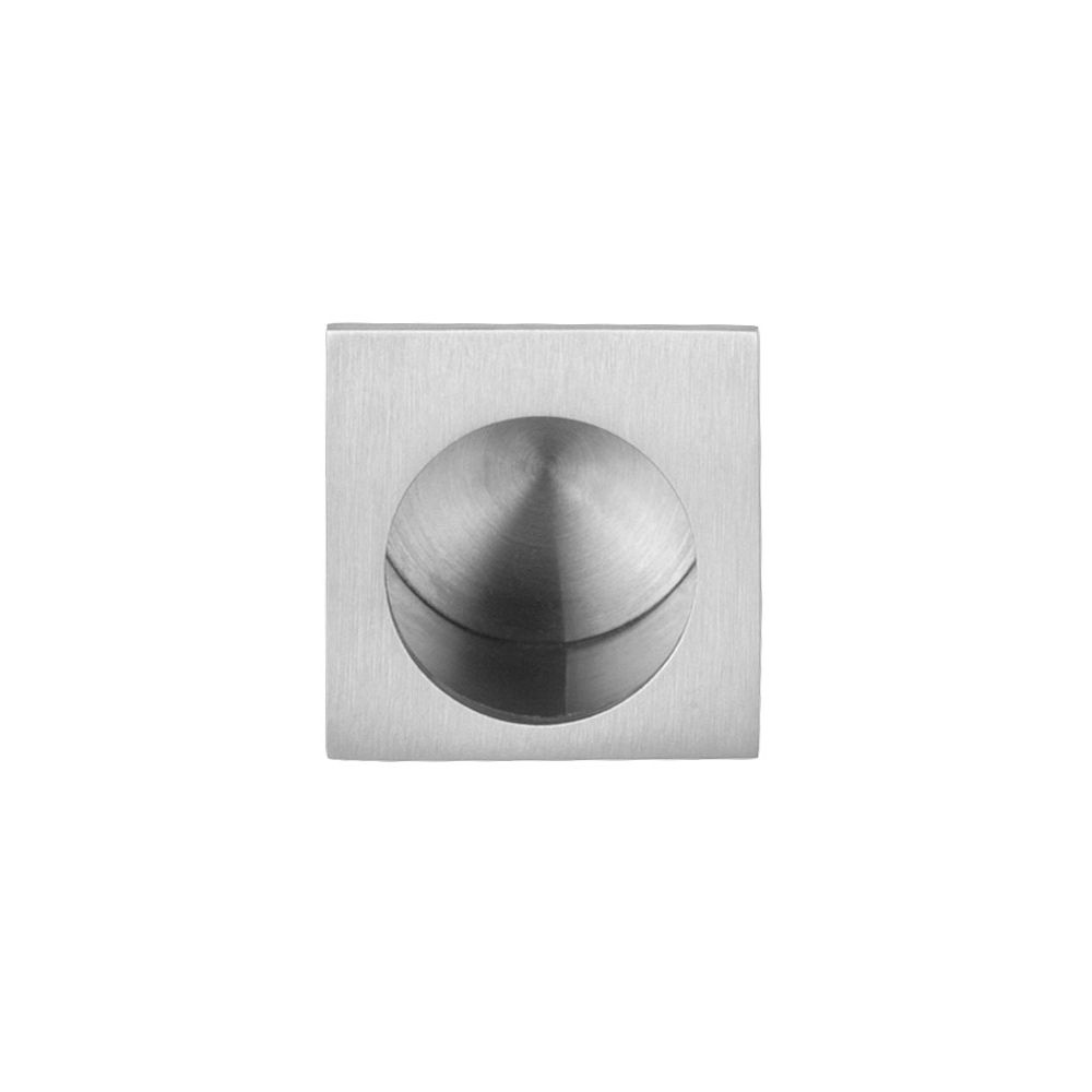 Fingertip SQUARE LSQ27 kopse kant deur - mat RVS