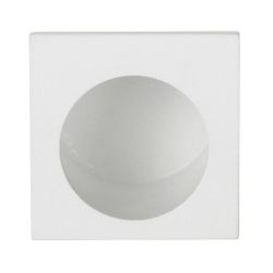 Fingertip SQUARE LSQ27 kopse kant deur - wit