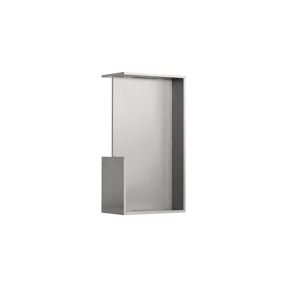 Inbouwkom tbv deurdikte SQUARE LSQ160A/38 - mat RVS
