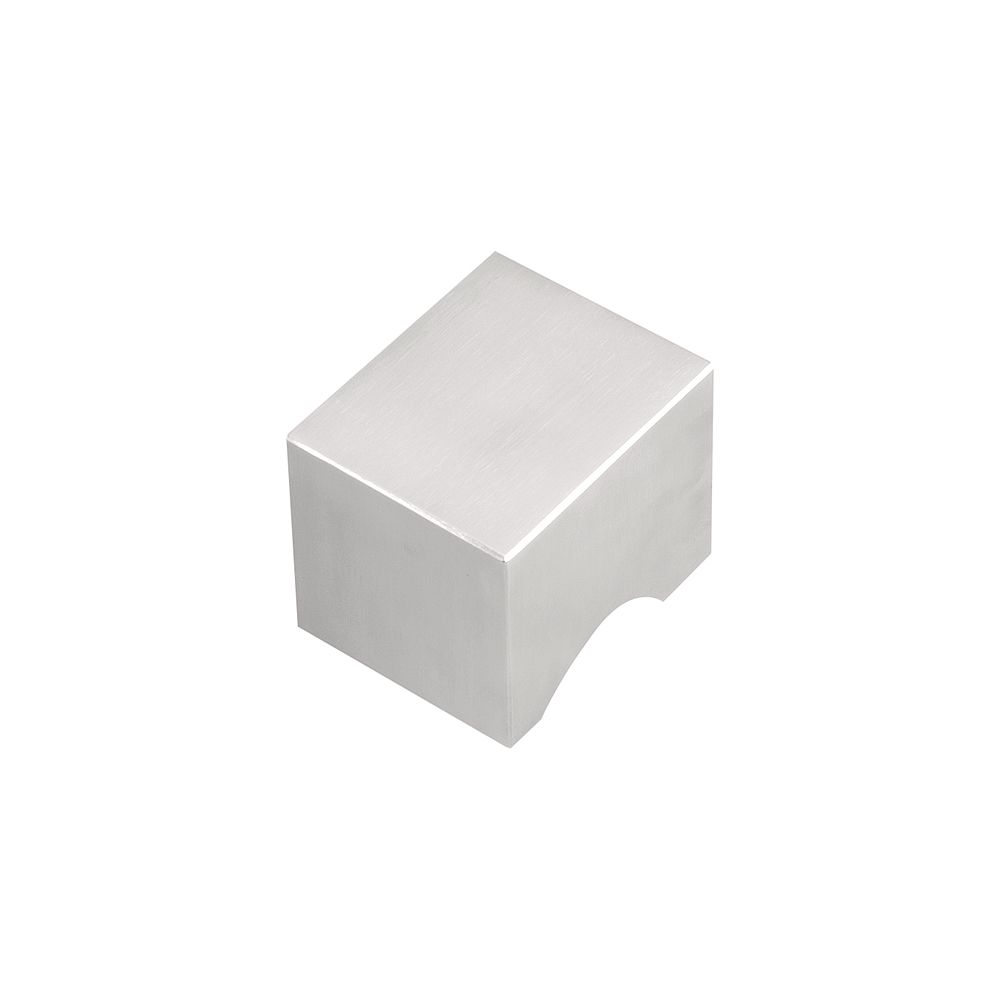 Massieve (meter)kastknop SQUARE LSQ40V - mat RVS