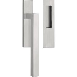 Hefschuifdeurbeslag SQUARE LSQ230 - mat RVS