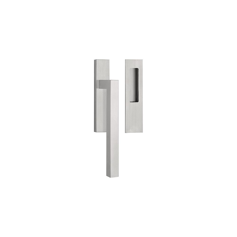 Hefschuifdeurbeslag PC69 SQUARE LSQ230Y - mat RVS