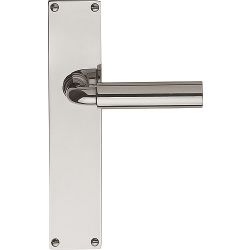 Deurkruk TIMELESS 1923MPSFC op schild blind - glans nikkel