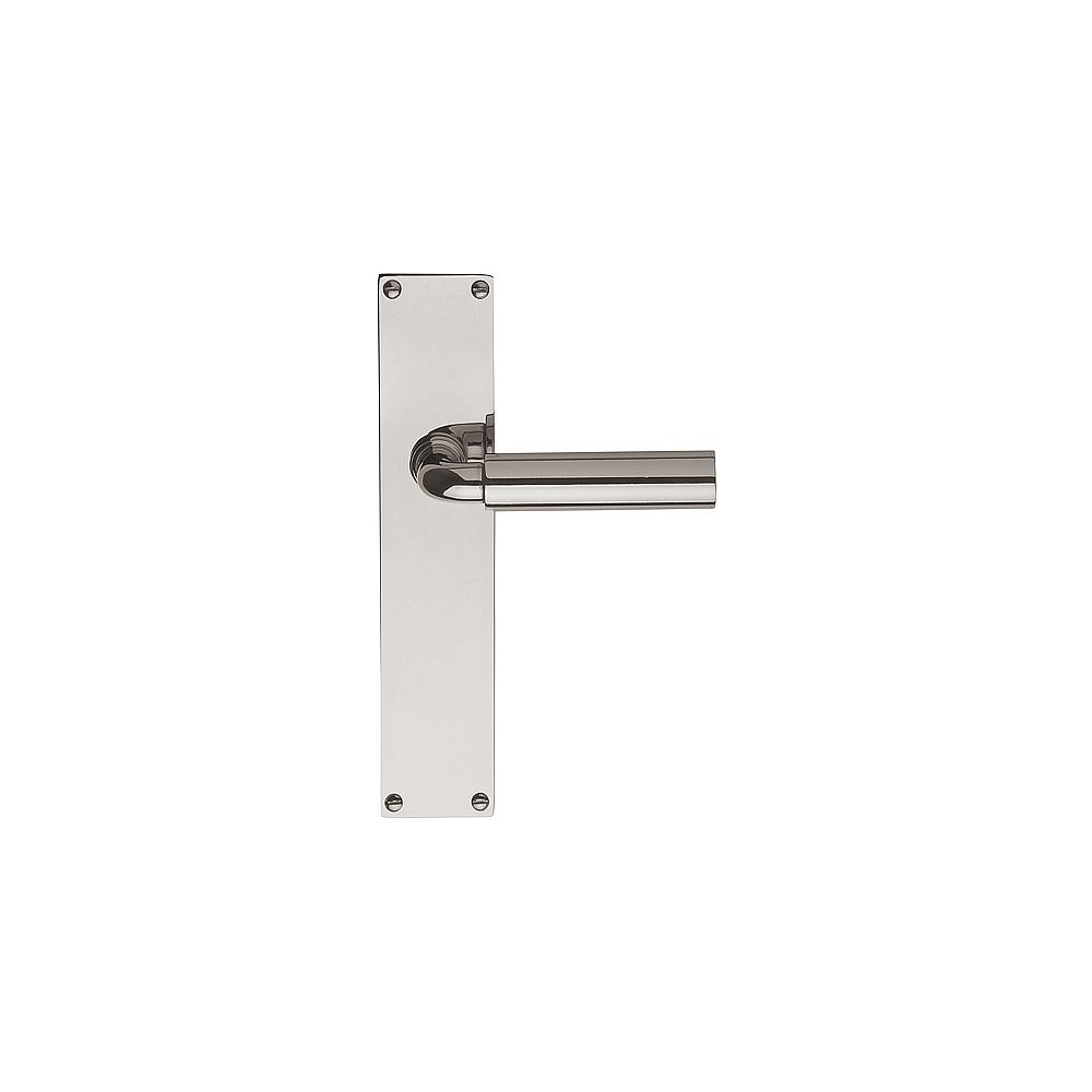 Deurkruk TIMELESS 1923MPSFC op schild blind - glans nikkel