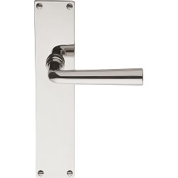 Deurkruk TIMELESS 1925MPSFC op schild blind - glans nikkel