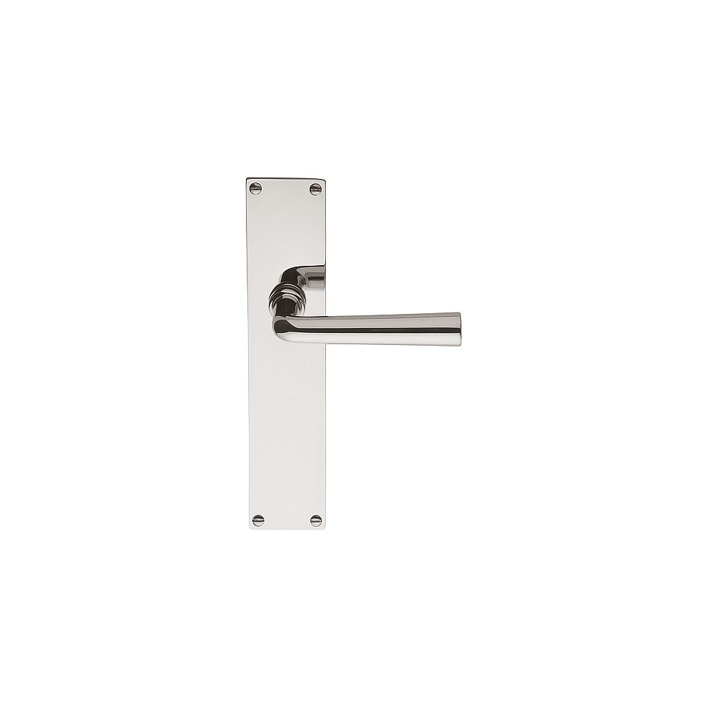 Deurkruk TIMELESS 1925MPSFC op schild blind - glans nikkel