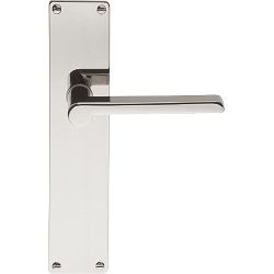 Deurkruk TIMELESS 1927MPSFC op schild blind - glans nikkel