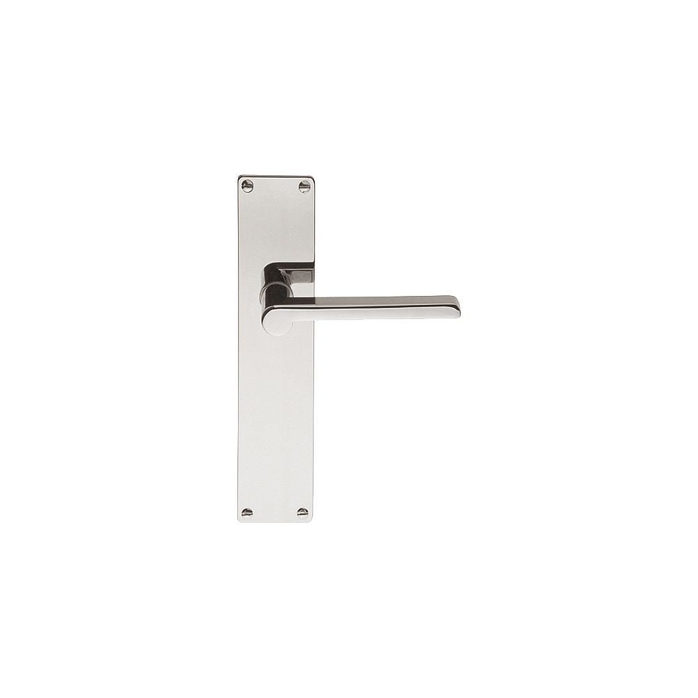 Deurkruk TIMELESS 1927MPSFC op schild blind - glans nikkel
