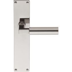 Deurkruk TIMELESS 1930MPSFC op schild blind - glans nikkel
