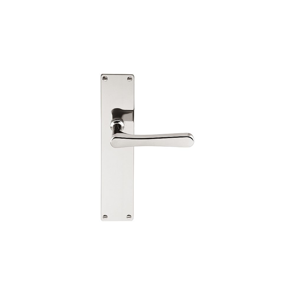Deurkruk TIMELESS 1935MPSFC op schild blind - glans nikkel