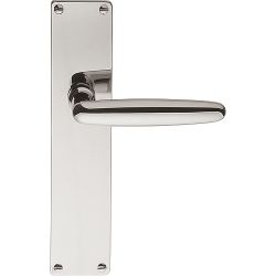 Deurkruk TIMELESS 1938MPSFC op schild blind - glans nikkel