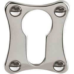 Cilinderplaatje TIMELESS MSYK37 klaver - glans nikkel