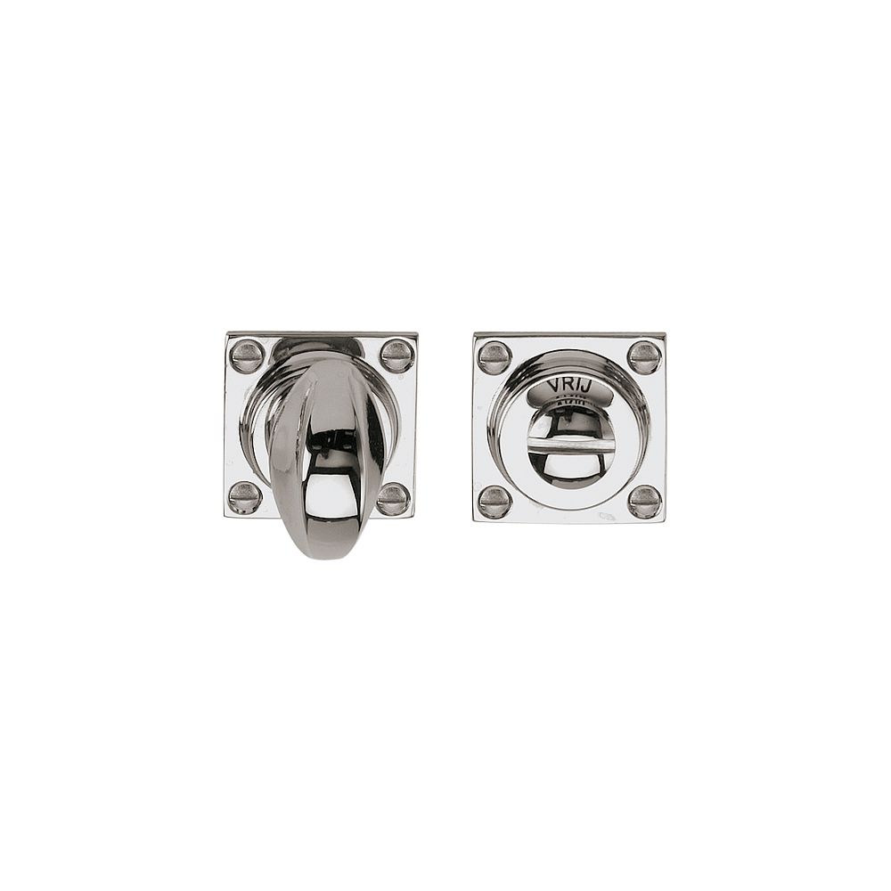 Toiletgarnituur TIMELESS GRV-VBWC8 "vrij/bezet" indicatie - glans nikkel