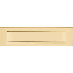 Briefplaat TIMELESS F535 buiten - messing ongelakt