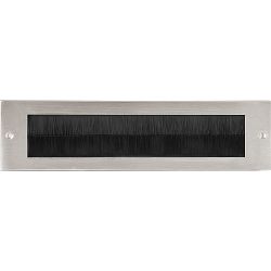 Tochtborstel TIMELESS F535BI - mat nikkel
