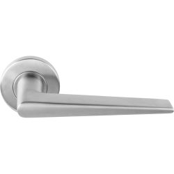 Deurkruk BASICS LBXXIH geveerd op rozet - mat RVS