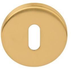 Sleutelplaatje BASICS LBN50 - PVD mat goud
