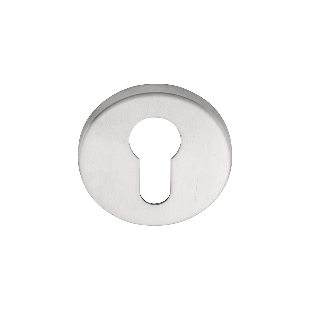 Cilinderplaatje BASICS LBY50 - mat RVS