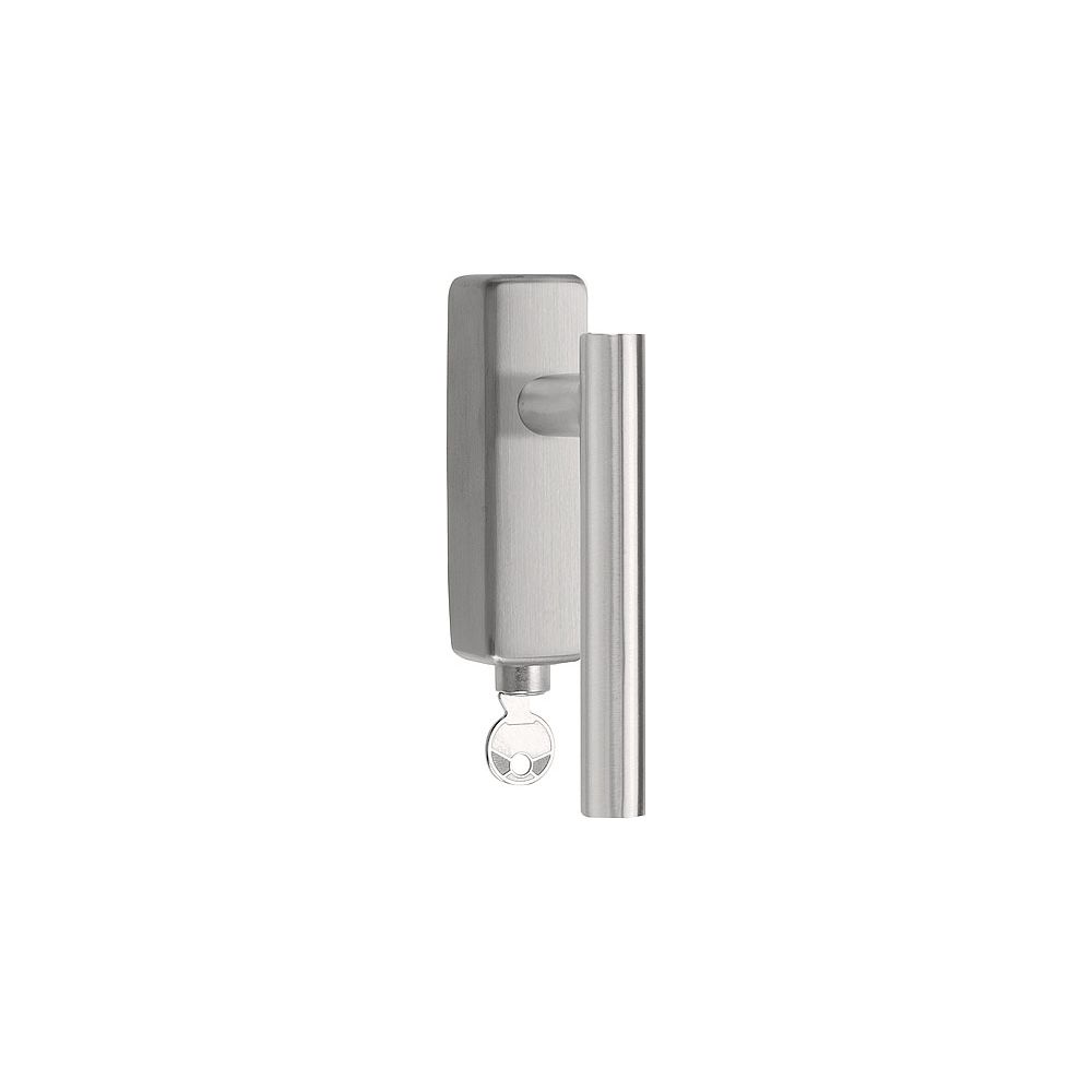 Draaikiepgarnituur BASICS LBVII-19-DKLOCK-O afsluitbaar - mat RVS
