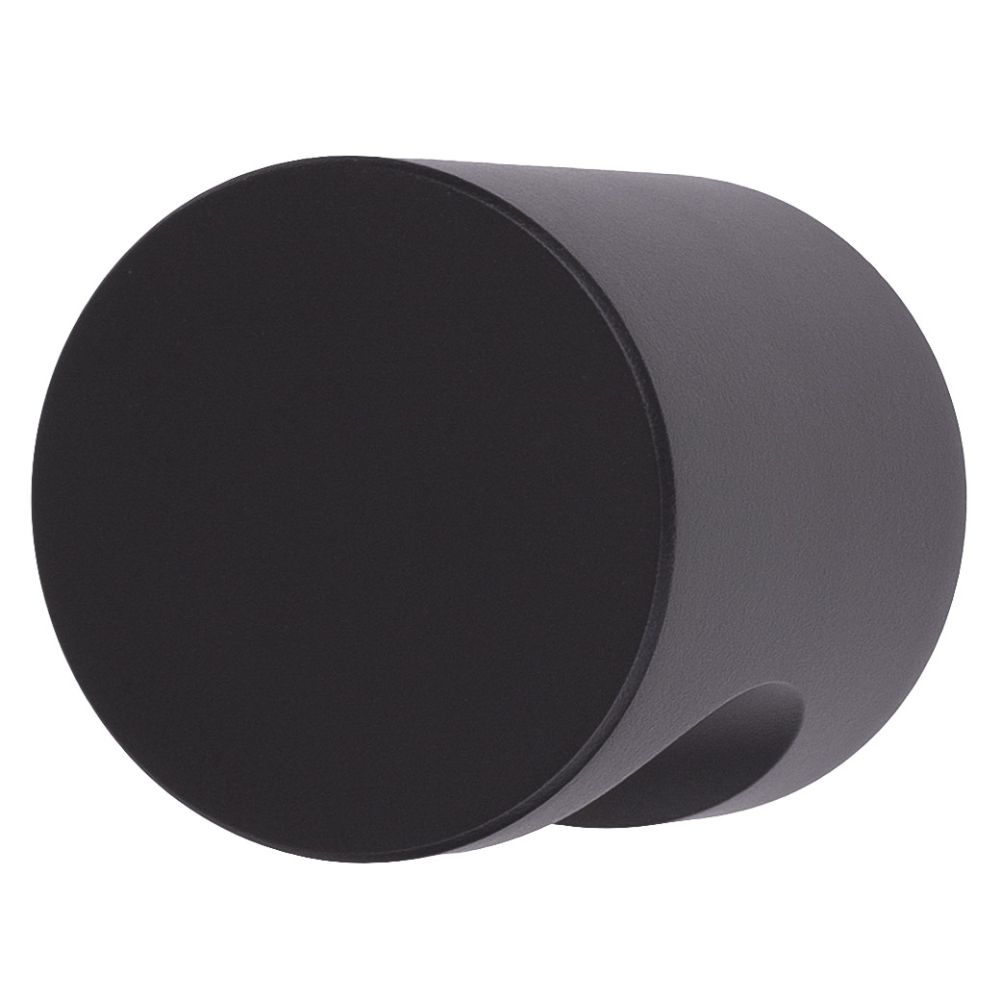Voordeurknop BASICS LB52V vast op rozet - mat zwart