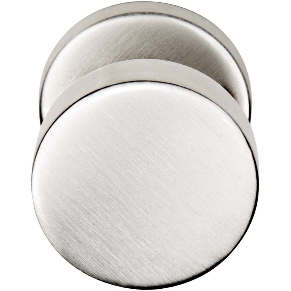 Voordeurknop BASICS LB503V vast op rozet - PVD mat RVS