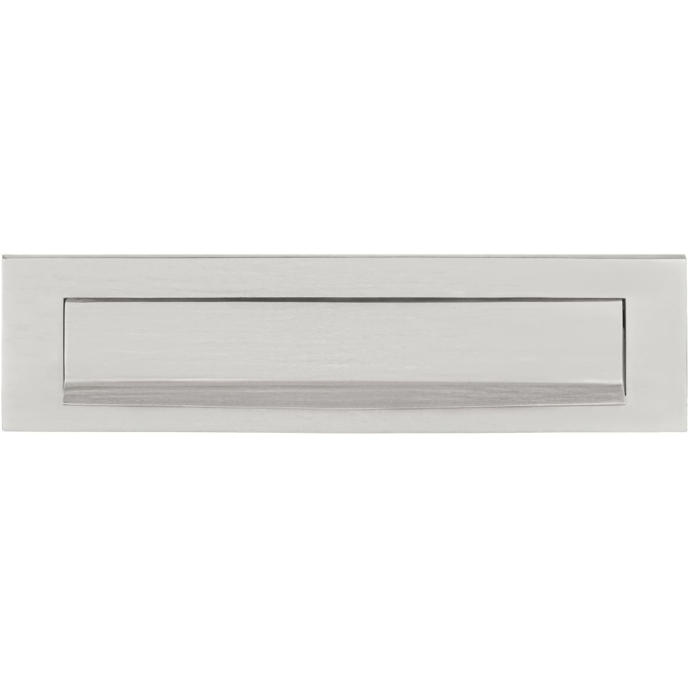 Buitenbriefplaat BASICS LB535 - mat RVS