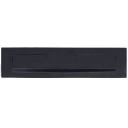 Buitenbriefplaat BASICS LB535 - mat zwart
