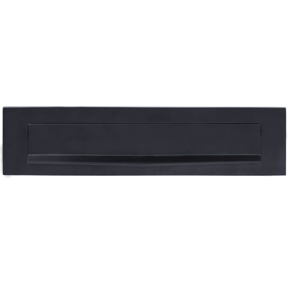 Buitenbriefplaat BASICS LB535 - mat zwart