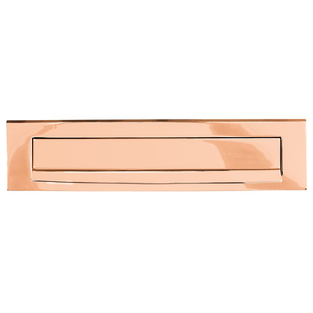 Buitenbriefplaat BASICS LB535 - PVD gepolijst koper