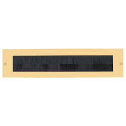Tochtborstel BASICS LB535BI - PVD mat goud