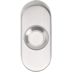 BASICS LB51 beldrukker - PVD mat RVS