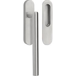 Hefschuifdeurbeslag PC69 BASICS LB230Y - mat RVS