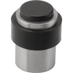 Deurstop BASICS LB30 vloer/wand - mat RVS