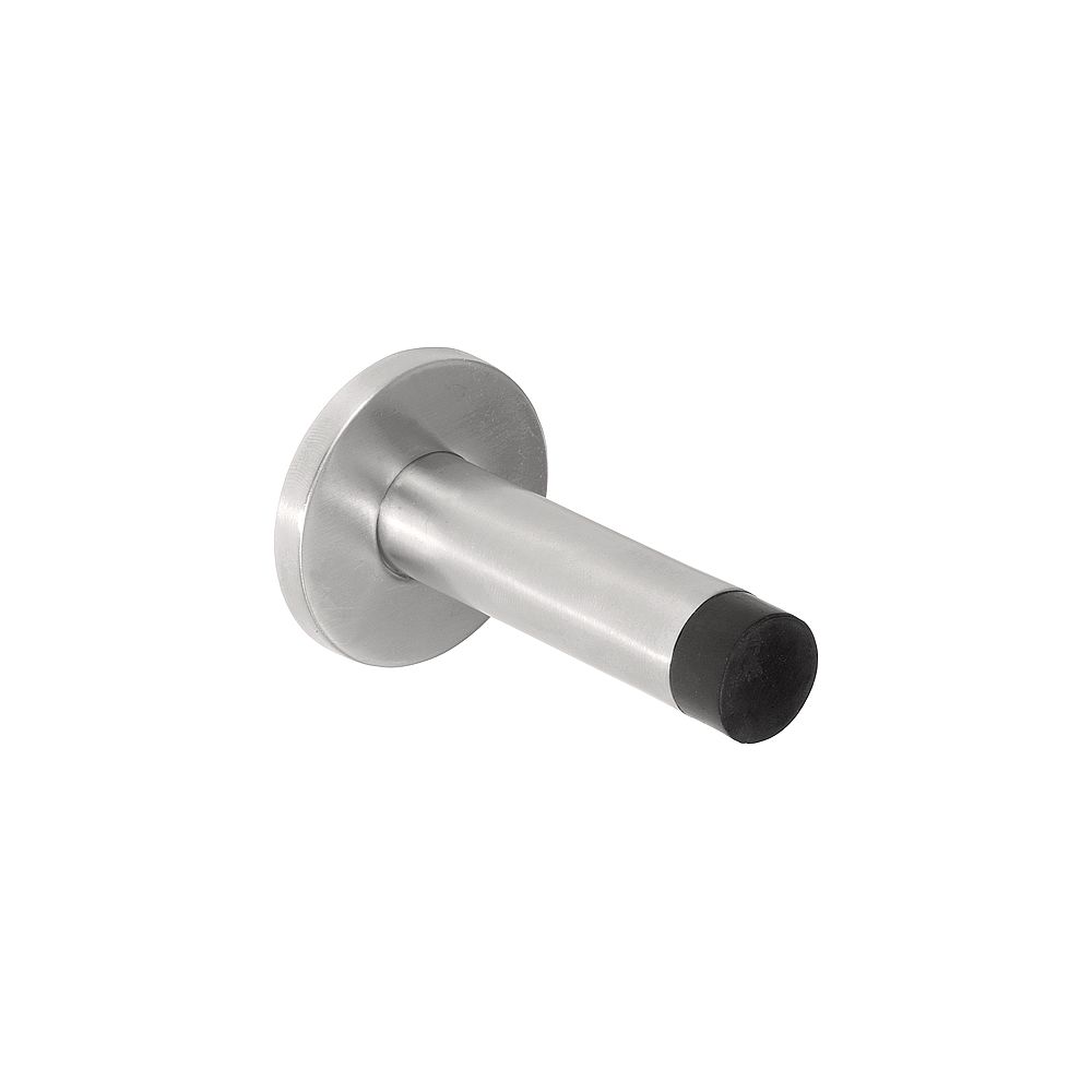 Deurstop BASICS LB87 wand - mat RVS
