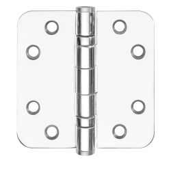 Kogelscharnier BASICS LBSA8989 afgerond - gepolijst RVS