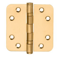 Kogelscharnier BASICS LBSA8989 afgerond - PVD mat goud