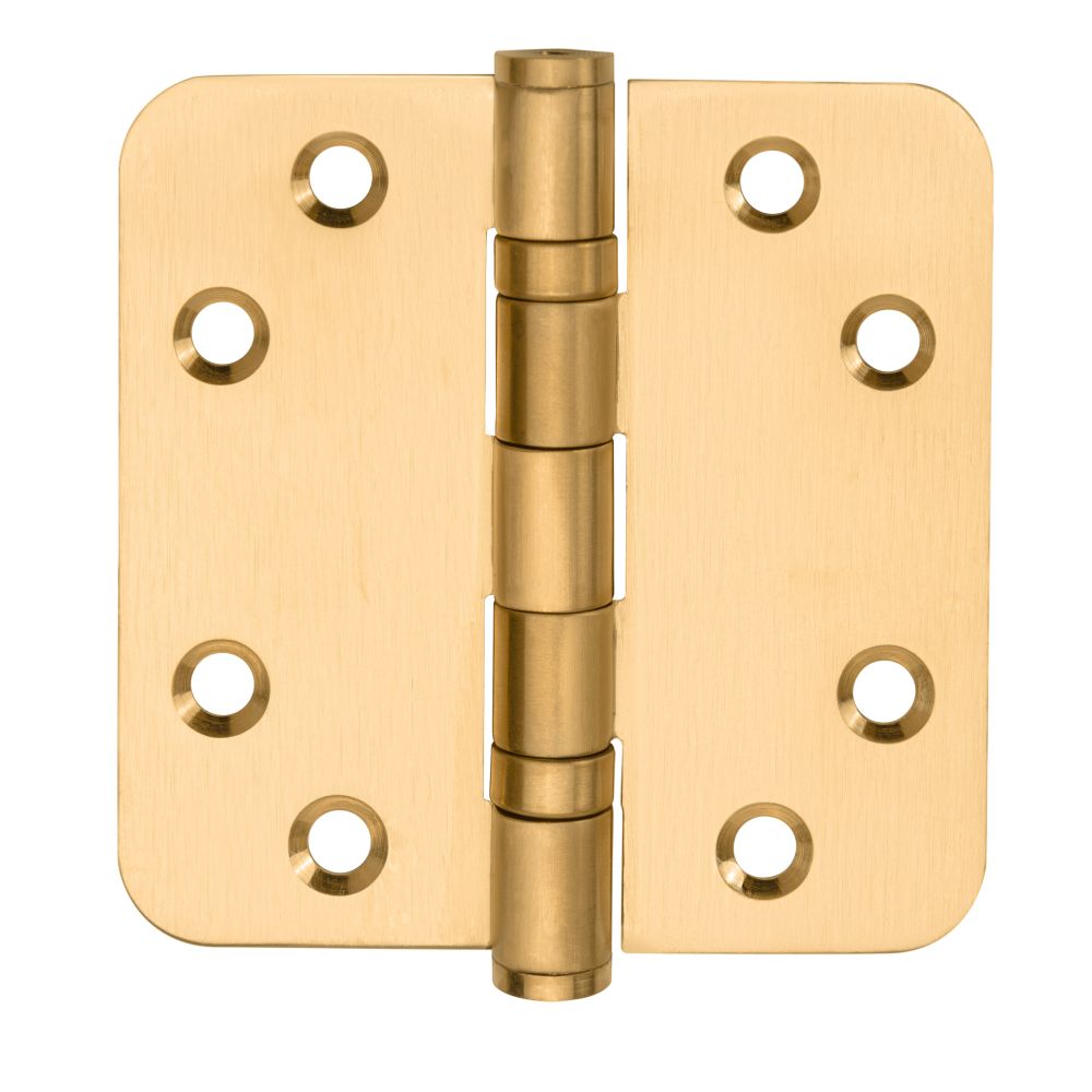 Kogelscharnier BASICS LBSA8989 afgerond - PVD mat goud
