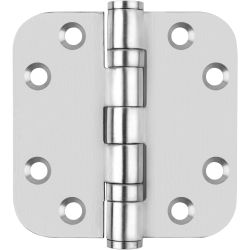 Kogelscharnier BASICS LBSA7676 afgerond - mat RVS