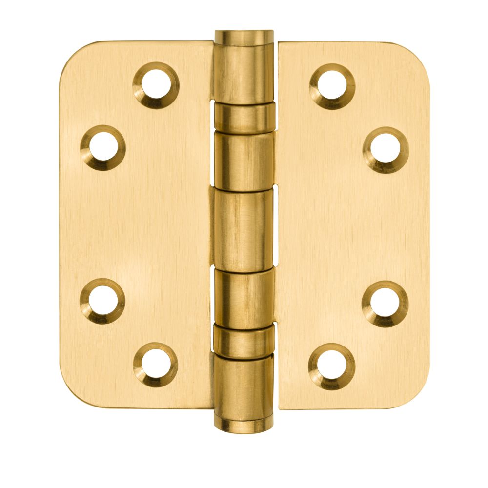 Kogelscharnier BASICS LBSA7676 afgerond - PVD mat goud