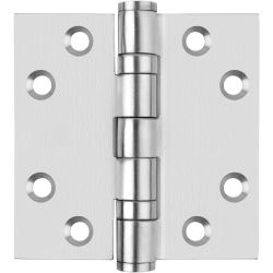 Kogelscharnier BASICS LBS7676 rechte hoeken - mat RVS