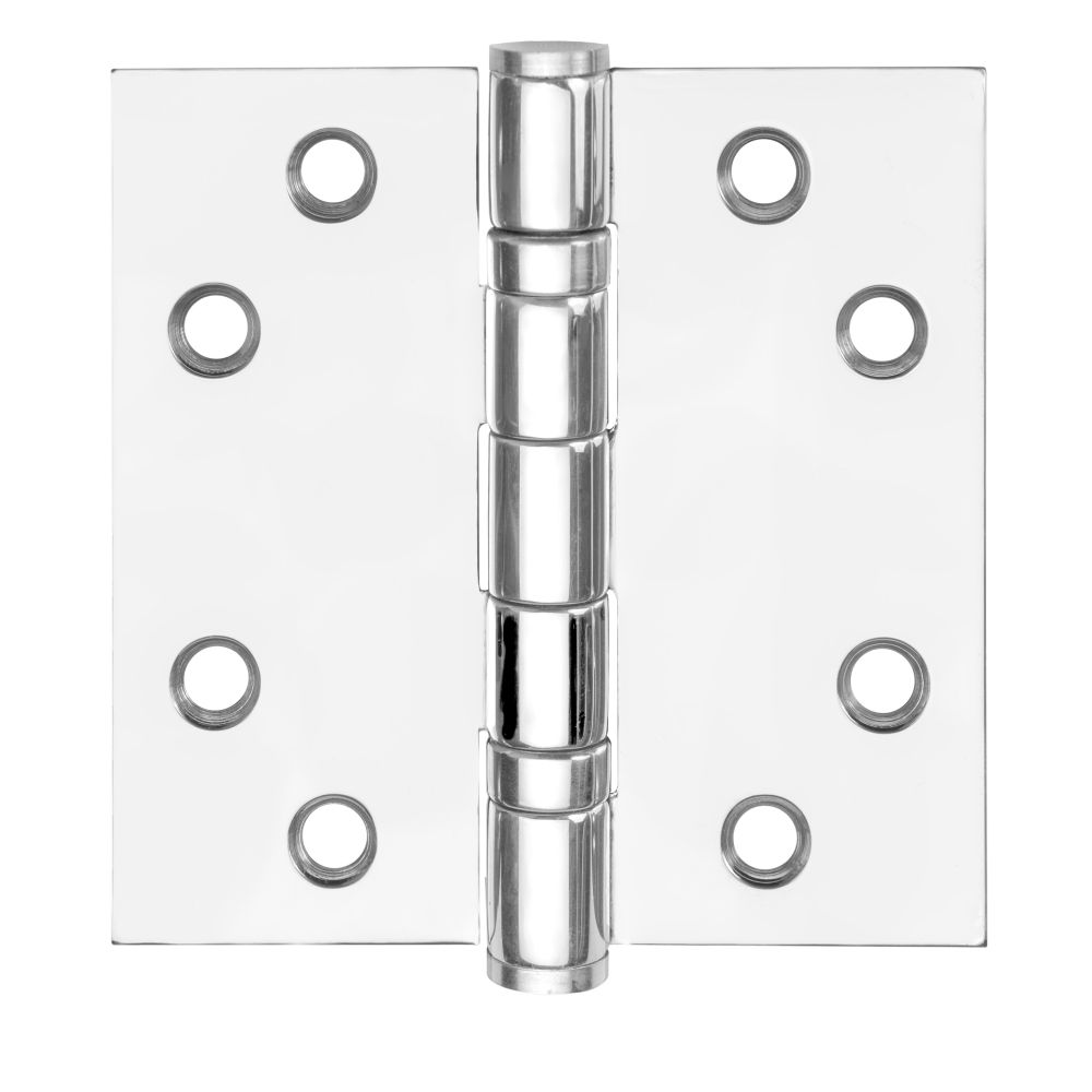 Kogelscharnier BASICS LBS7676 rechte hoeken - gepolijst RVS