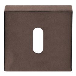 Sleutelplaatje BASICS BSQBN53 vierkant - brons